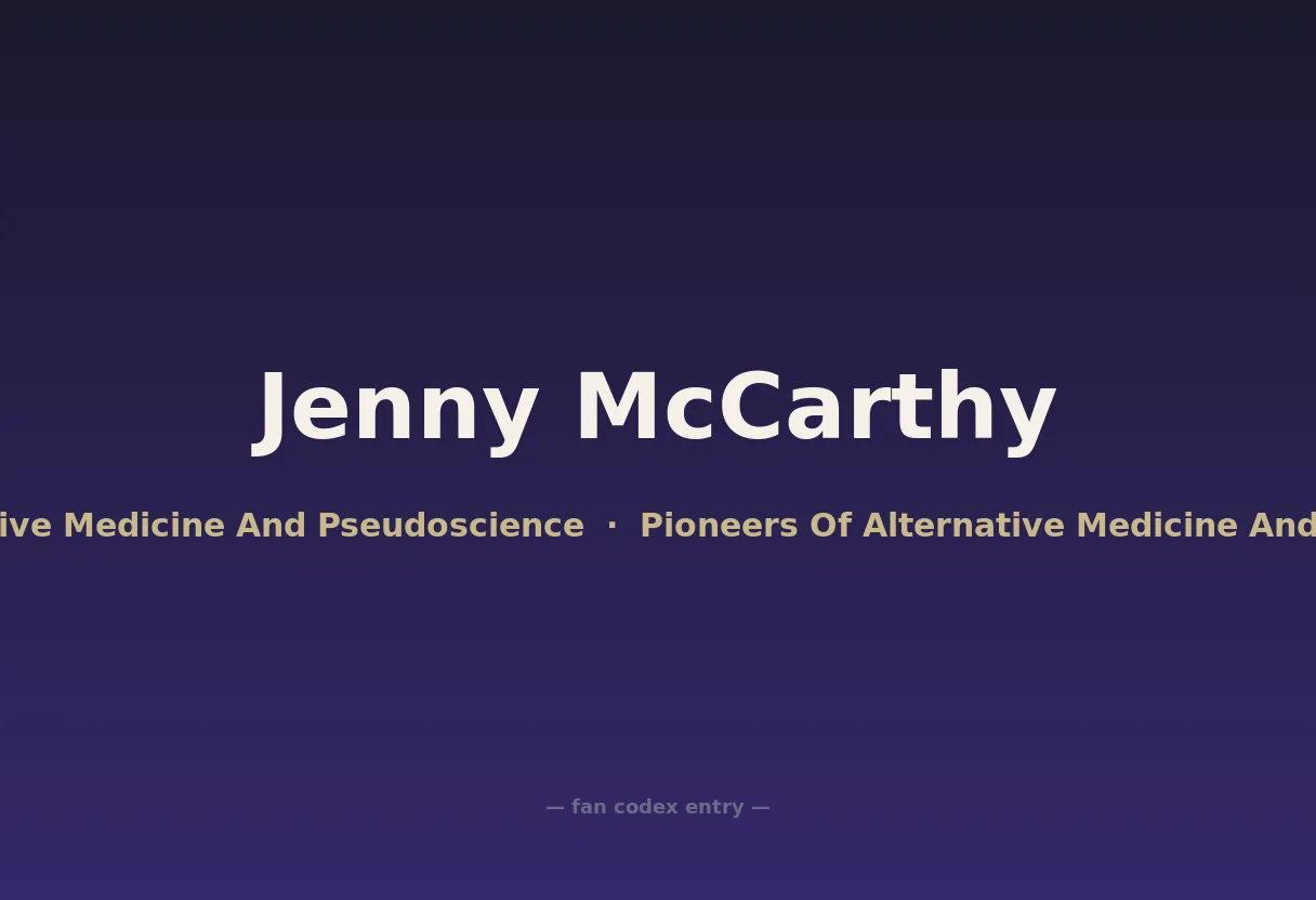 Jenny McCarthy